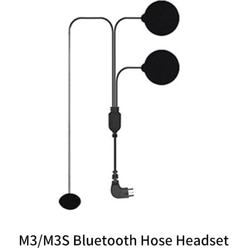 Maxto M3 M3S Accessories Bluetooth Hose Headset Soft And Hard Switchable Microphone For Motorcycle Helmet Intercom