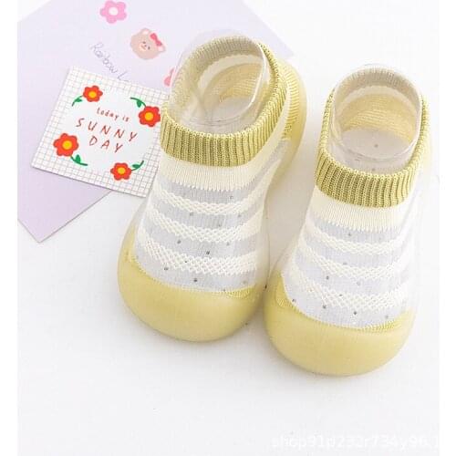 Baby Shoes Spring and Summer Style Toddler Shoes Baby Socks Shoes Soft Sole Floor Shoes for 0-2year-old boys and girls shoes
