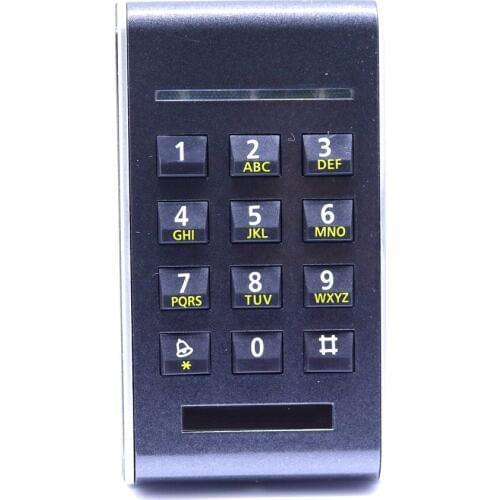 M-206E RFID 125Khz EM4100 card Standalone Access control keypad+5piece ID Keyfob