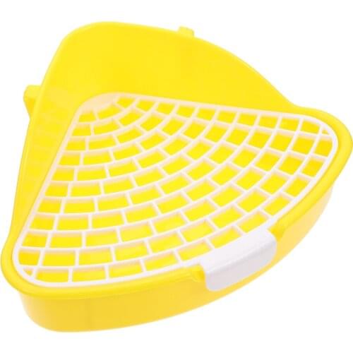 Bunny Litter Box Pet Toilet Potty Trainer Corner Pan Bedding Box