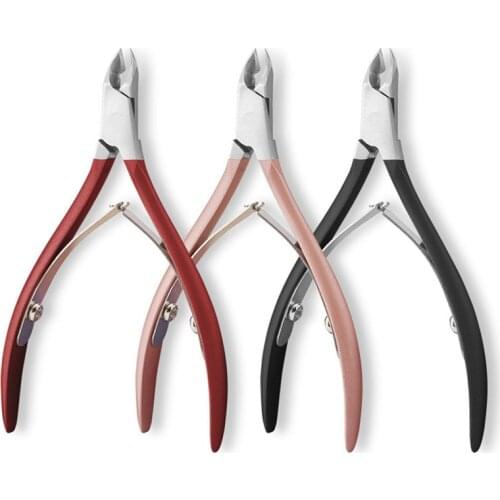 1pc Nail Clippers Stainless Steel Dead Skin Remover Scissor Foot Care Toe Cuticle Nippers Manicure Nails Art Tool