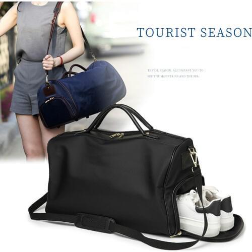 New Practical Belt Shoe Bag High Quality Nylon Waterproof Business Travel Bag Unisex Shoulder Bag Shoulder Bag Simple Duffel Bag