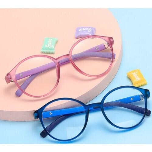 Anti Blue Light Blocking Glasses Kids Frame Fashion Glasses Clear Lens Computer Children Eyeglasses