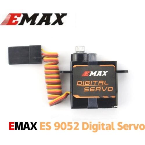 EMAX ES 9052 Steering Gear 3.8-6V Operating Voltage RC Remote Airplane Toy for Drone Light Weight Durable