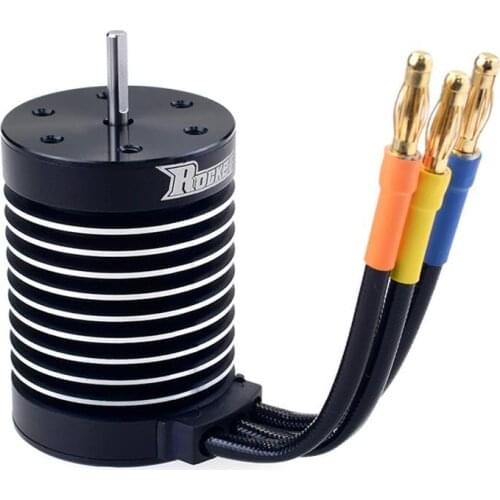 SURPASS HOBBY Rocket F450 Sensorless Waterproof Motor 2600KV for 1/10 RC Drift Racing Off-road Truck WLtoys 10428/12428 HG P601