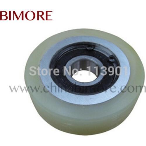 Heavy Duty Escalator Chain Roller OD80mm Thickness 22mm Bearing 6204