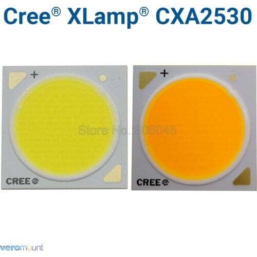 Cree XLamp CXA 2530 CXA2530 EasyWhite 5000K Warm White 3000K 30W - 55W Ceramic COB Chip Diode LED Array with or without Holder