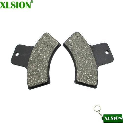 XLSION Brake Pads Steel Rear Brake Pads For ATV Polaris SSR Thumpstar Motorcycle ATV Quad Moped Scooters