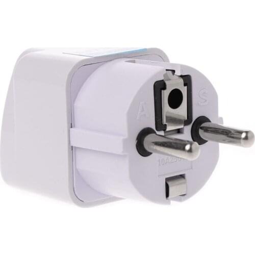 Universal US EU AU UK to GER AC Power Socket Plug Travel Electrical Charger Adapter Converter D0UA