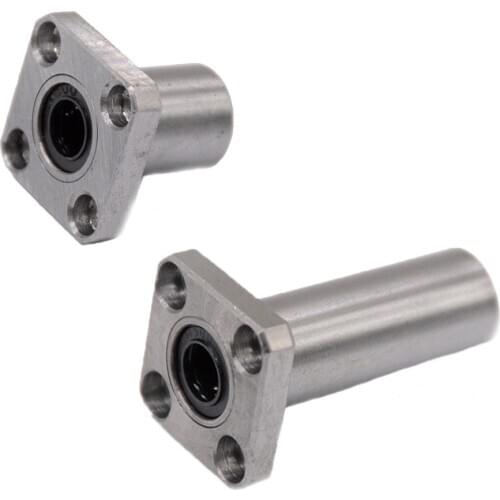 1PC LMK8UU LMK10LUU LMK12LUU LMK13LUU Flange Linear Baring 6MM 10MM 12MM 20MM CNC Linear Bush