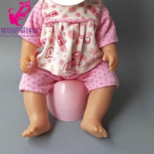 18" girl doll Pink pants outwear clothes short pants set for baby dolls dress up toy for girl gift