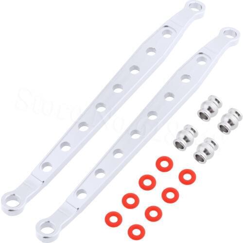 2Pcs RC Car Link Front/Rear Lower Aluminum Linkage For AXIAL Wraith Spawn 1/10th Scale Electric 4WD AX90056 Replacement Parts