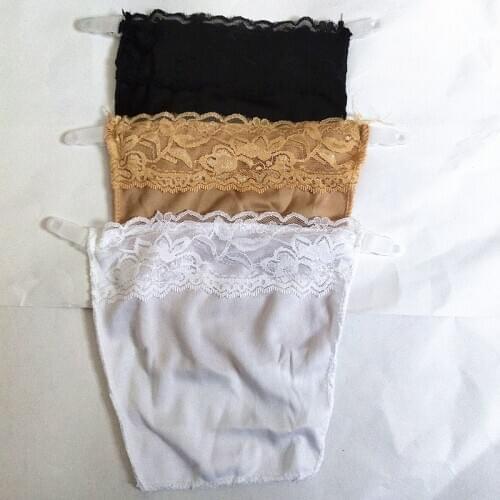 3 PCS Anti Peep Invisible Bra Woman Lace Hide Underwear
