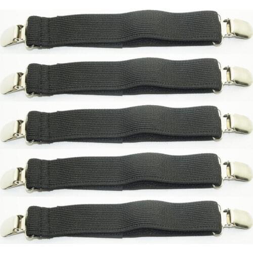 4pcs/lot Bike Bicycle Ankle Leg Bind Wrist Safety Band Pants Clip Elastic Boot Strap