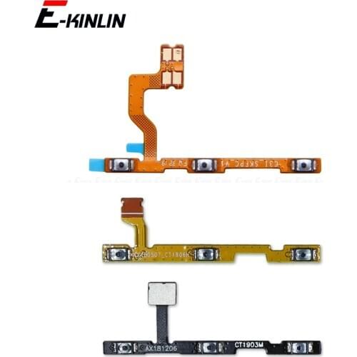 Mute Switch Power Key Ribbon Repair Part For XiaoMi Redmi Note 8T 8 7 6 Pro 8A 7A 6A S2 ON OFF Volume Button Control Flex Cable