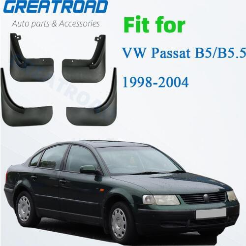 Set Mud Flaps For VW Passat B5 / B5.5 1998-2004 Mudflaps Splash Guards Front Rear Mud Flap Mudguards 2003 2002 2001 2000 1999