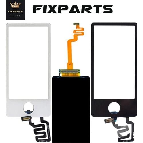 Original New 100% Tested LCD display For iPod Nano 7 7th Gen LCD Digitizer Assembly Replacement Parts For ipod Free Shopping