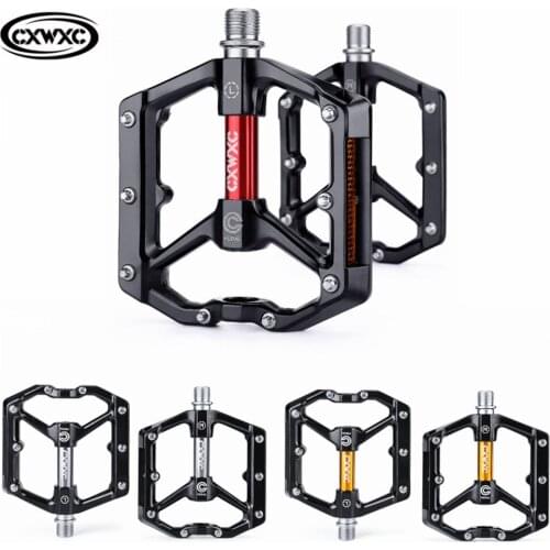 TRAVELING LIGHT Mountain Bike Flat Pedals Ultralight Aluminium MTB Pedals Bicycle Pedal BMX Mtb Pedals Mountain Bike Accessories