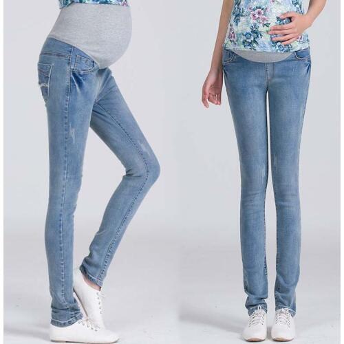 Denim Overall Trousers Grossesse Women Jeans Pregnant Pencil Prop Pants Clothing For Maternity Clothes Plus Size Embarazada