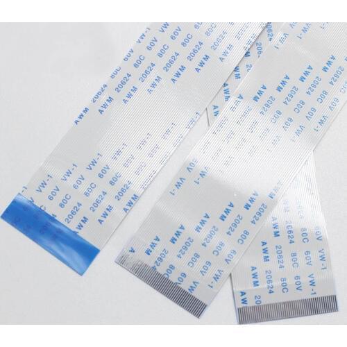 2pcs 50P 20624 FFC FPC Flexible Flat Cable 0.5mm Pitch 50Pin Type A / B Length 50mm 80mm 120mm 100mm 150mm 200mm 250mm 300mm