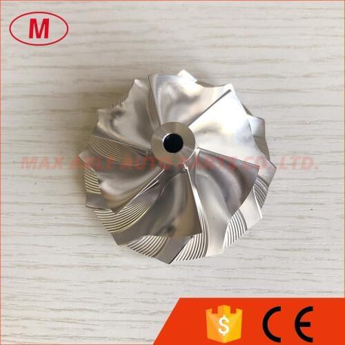 GT15-25 reverse 46.70/59.40mm 6+6 blades turbocharger billet/milling/aluminum2618 compressor wheel