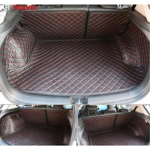 Good quality! Special car trunk mats for Hyundai Creta -2014 durable cargo liner boot carpets for Creta ,Free shipping