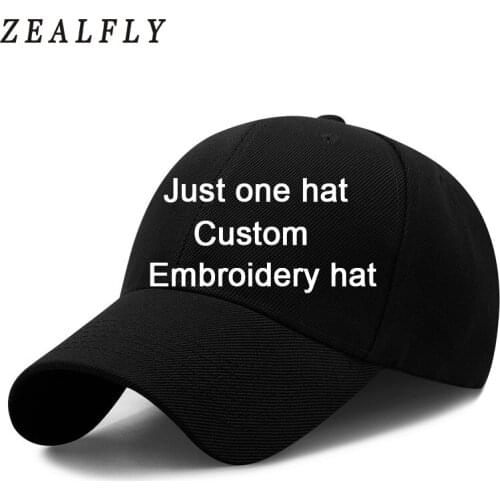 Custom Logo Embroidered Letter Baseball Cap Snapback Cap Hip-Hop Cap For Men Women Dad Hat Bone Garros