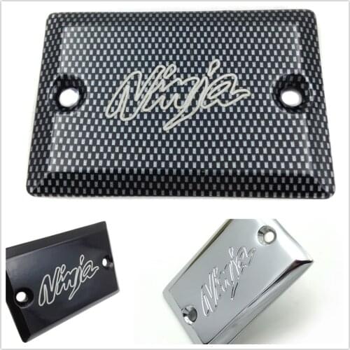 Brake Fluid Reservoir Cap Cover For Kawasaki 85-97 ZX6 / ZX6R 2000-2005 ZX12R Aftermarket Free Shipping Motorcycle Parts Chrome