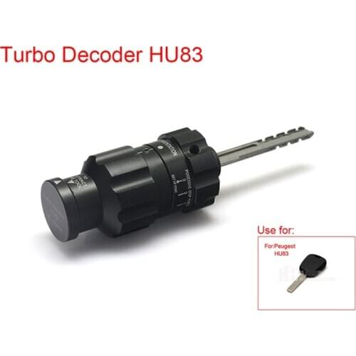 Hot Car HU83 HU 83 for Peugeot Car Turbo Decoder Auto Door Locksmith Tools