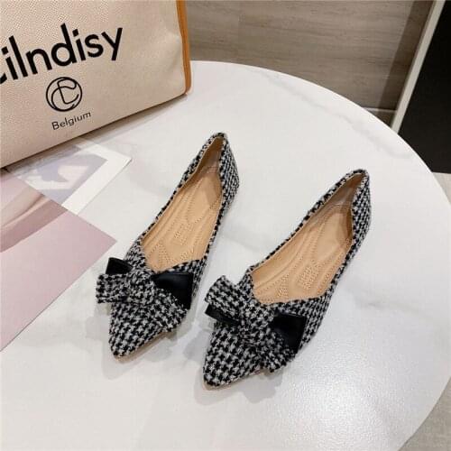 Spring Summer Loafer Casual Ladies Flats Fashion Comfortable Pointed Toe Lady Slip On Flat Shoes Women Shoes Zapatos De Mujer