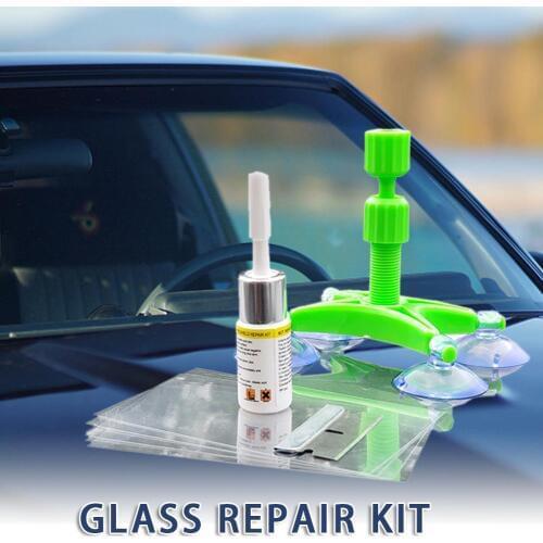 Car Styling Windshield Repair Kit Car Window Glass Scratch Crack Restore Repair Tool Car Window Screen Polishing Care