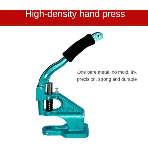 Hand press / buckle machine / riveting machine / for corn button / quad buckle / rivet / diamond rivet