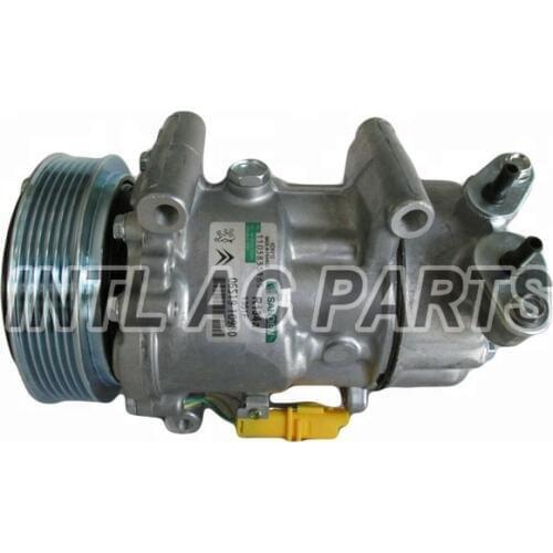 Sanden 6V12 SD6V12 for Mini Cooper L4 1.6L 2007-2010 New auto air conditioning A/C Compressor Mini Cooper