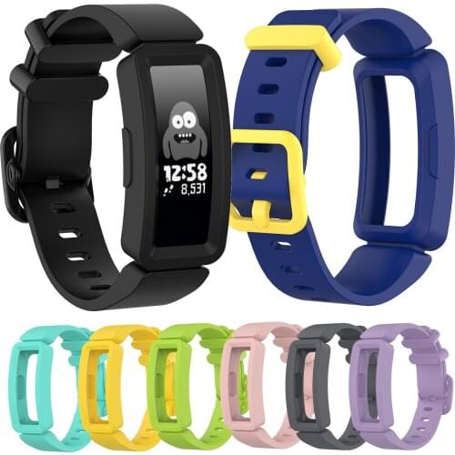 Silicone Wrist Strap For Fitbit Ace 2 Replacement Watch Band for Fitbit Inspire/Inspire HR Bracelet Belt Wristband