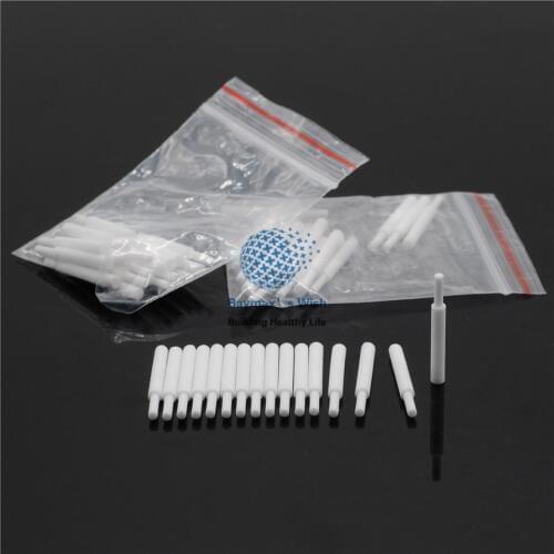 Dental Lab 100Pcs Zirconia Ceramic Pins For Honeycomb Firing Trays Teeth Whitening