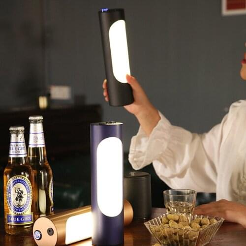 Led Charging Bar Table Lamp KTV Restaurant Cafe Desk Lamps Bedroom Bedside Restaurant Night Lights Home Loft Decor Light Fixures