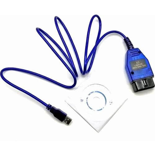 USB Cable KKL CH340 Chip VAG-COM 409.1 OBD2 OBDII Diagnostic Scanner For VW Audi Seat Skoda