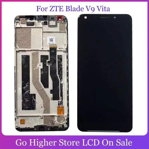 For ZTE Blade V9 Vita LCD Display + Touch Screen Digitizer Glass Assembly V0920 Screen With Frame + Tools