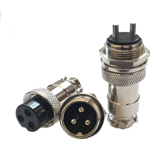1set GX16 2/3/4/5/6/7/8/9 Pin Male & Female 16mm L70-78 Circular Aviation Socket Plug Wire Panel Connector