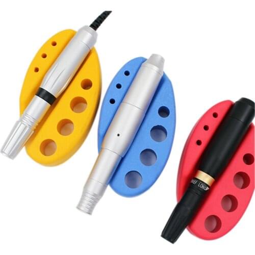 1pcs Soft Silicone Pen Ink Gun Rods Holder Pigment Ink Cup Stand Permanent Makeup Eyebrow Tattoo Tools