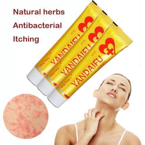 10pcs YANDAIFU Psoriasis Dermatitis Eczema Pruritus Skin Problems Treatment Cream Chinese Health Herbal Natural Restrain