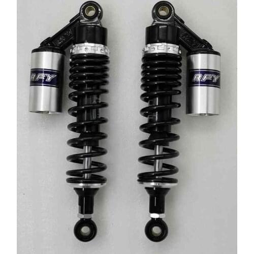 2pcs new 7mm spring 330mm motorcycle Rear shock absorber For Honda CB400 SF CB400 VTEC Yamaha XS400 Kawasaki Suzuki black green