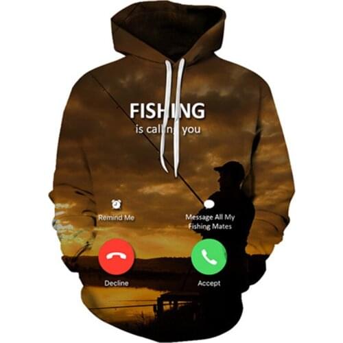 3D Tropical Fish Funny Hoodies For Fishinger Fisherman Men Women Long Sleeve Hoody Sweatshirts Hooded Streetwear Hip Hop Jackets