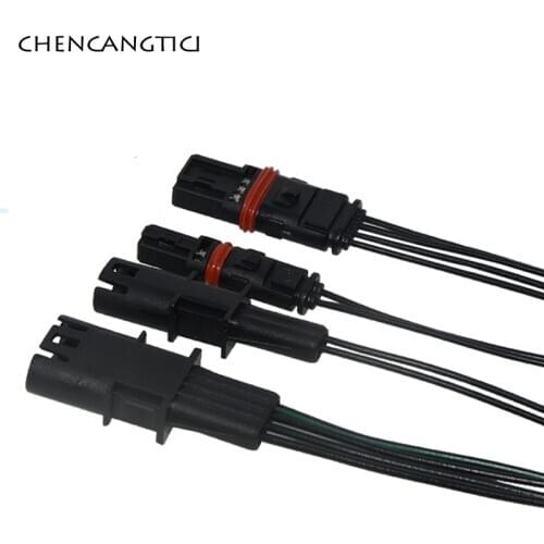1set 2pin/4pin auto wire harness male female socket rearview mirror heating connector door handle plug for BMW 3 5 7 GT528i GT53