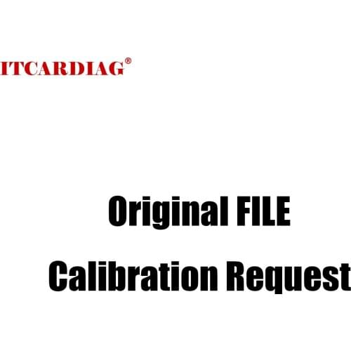 Chip Tuning File Service for Original FILE / Calibration Request