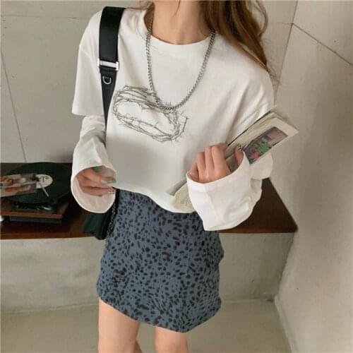 Cheap wholesale 2021 spring summer autumn new fashion casual woman t-shirt lady beautiful nice women Tops female Fy1106