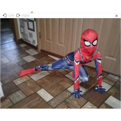 Halloween costume for kids spian amazing spiman iron spider costume 3d adult suit cosplay children superhero adult men