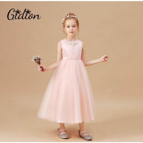 Kid Dress For Girl Birthday Christmas Clothes Party Costume Children Wedding Party Prom Princess Kids Baby Banquet Clothes