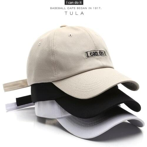 Spring and AutumnEmbroidery Alphabet Peaked Cap Street Fashion Womens Summer Sun Hat Mens Sports Casual Baseball Cap D5070