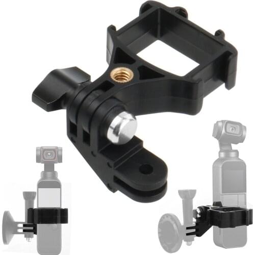 Expansion Bracket Frame Group Adapter Bracket 3 Cold Shoe for Microphone Extension Fixed Mount 1/4 Screw Tripod for DJI Pocket 2